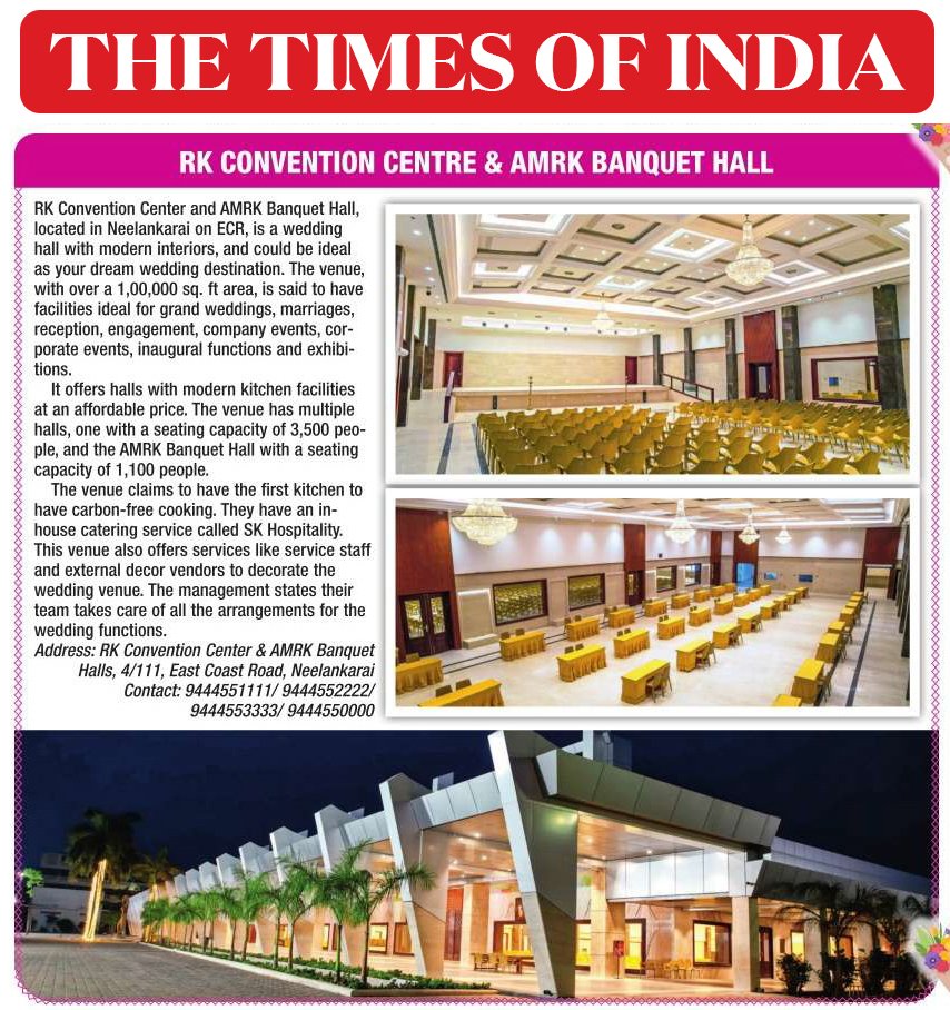 rk convention centre
