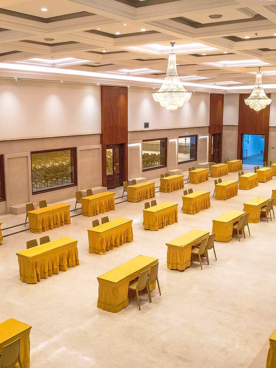 AMRK Banquet Hall dining area view